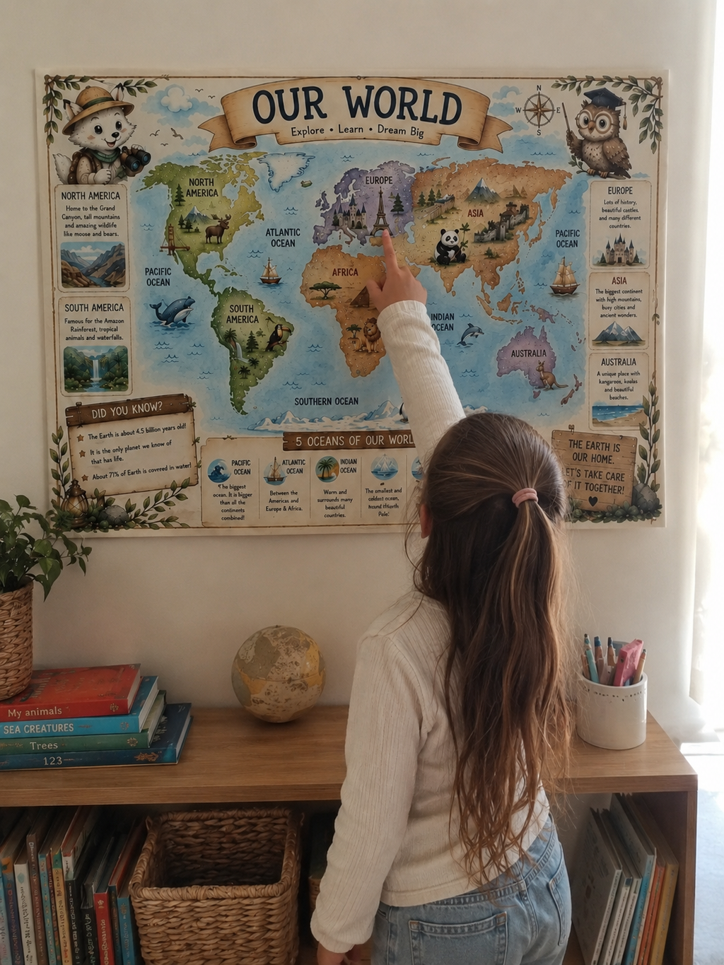 Learning Geography Adventure Pack For Children